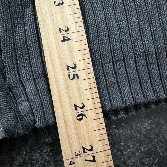 Y2k Lee Full Zip Dark Grey Sweater Tight Fit Outdoors Adult Size XL Read Bio - Picture 16 of 16